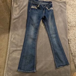 Beautiful bell bottoms with beautiful designs